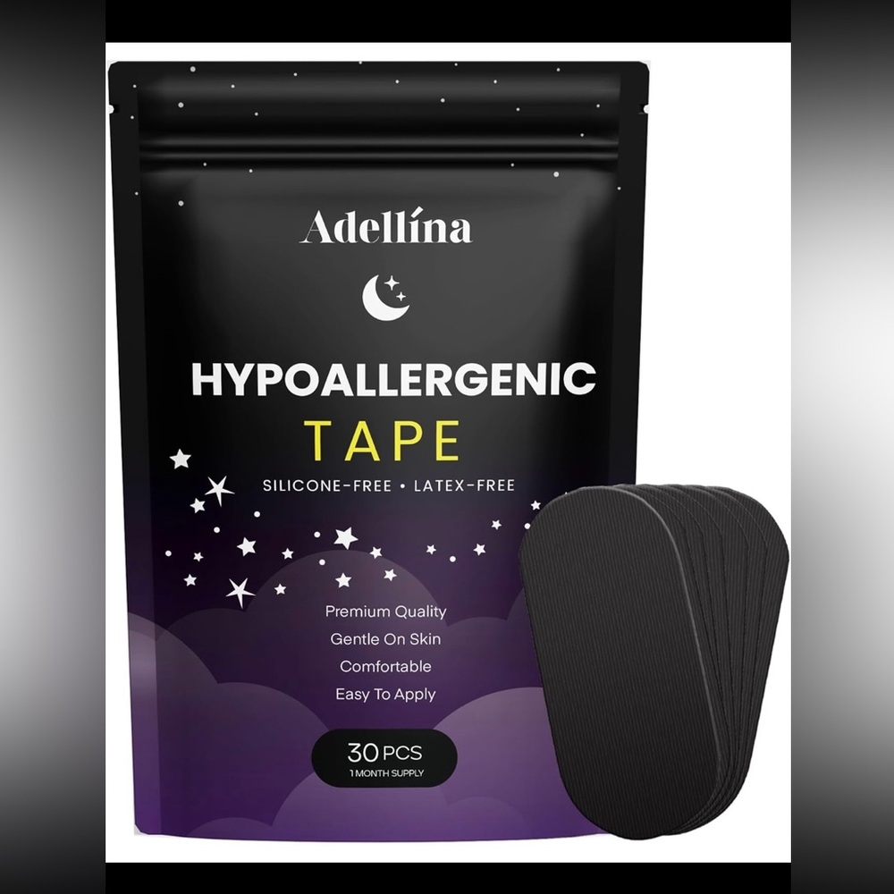 Adellina Hypoallergenic Tape - Black